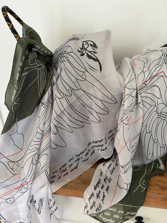 Scarf - 180 x90 cm