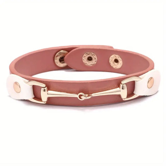 Bracelet  - Pink  with Bit - Buy 2 and get FREE Postage !
