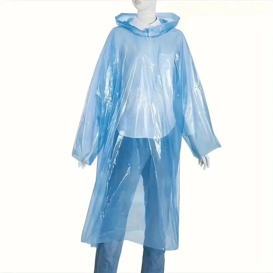 Rain Poncho - Lightweight  & Disposable - Buy 2 Get FREE Postage