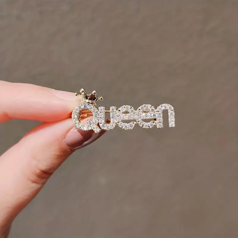 Brooch - Queen Pin small- gold only