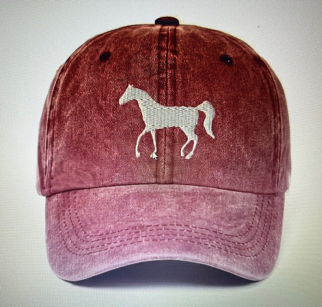 Cap - Horse Silhouette in 5 Colours