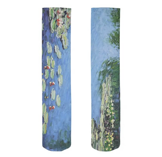 Art Socks - Water Lillies - Buy 2 and get FREE Postage!